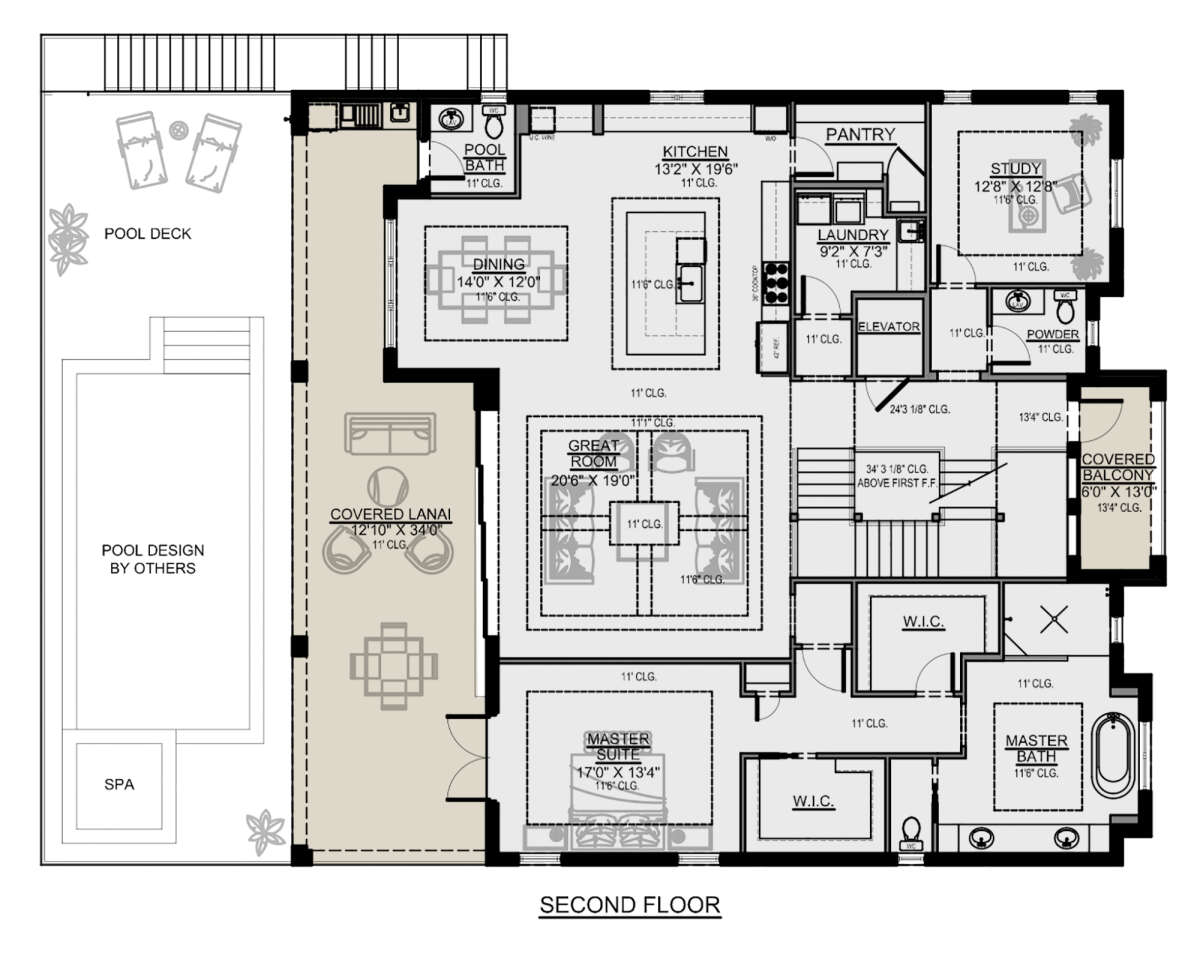 Main Floor for House Plan #5565-00075