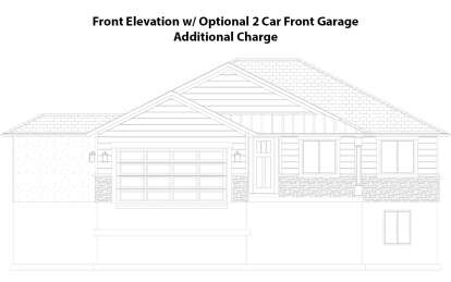 Traditional House Plan #2802-00076 Elevation Photo