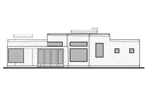 Contemporary House Plan #7306-00028 Elevation Photo