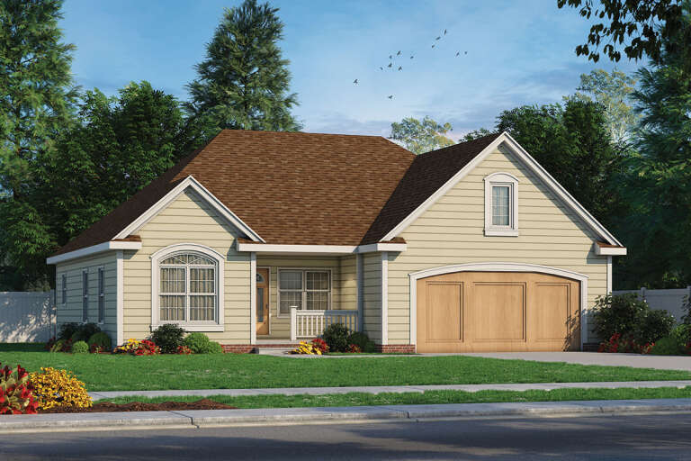 Traditional House Plan #402-01706 Elevation Photo