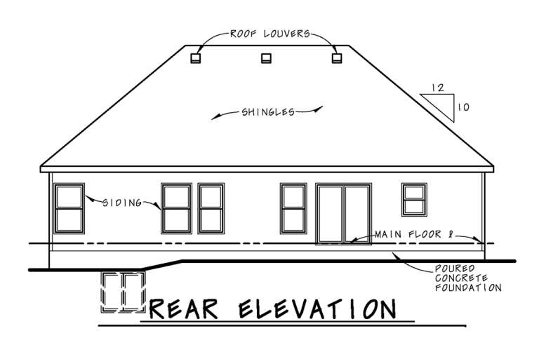 Traditional House Plan #402-01706 Elevation Photo
