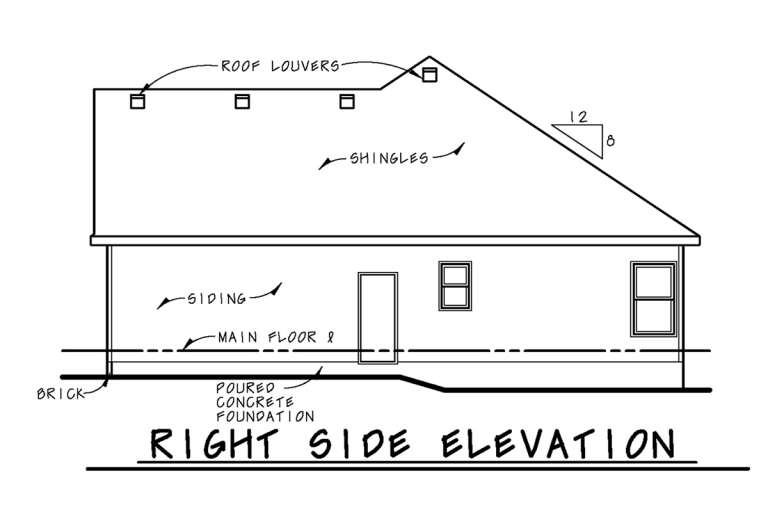 Traditional House Plan #402-01706 Elevation Photo