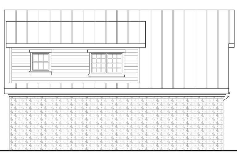 Craftsman House Plan #035-00931 Elevation Photo