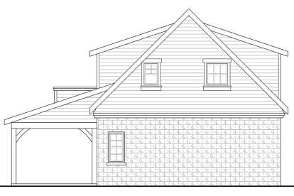 Craftsman House Plan #035-00931 Elevation Photo