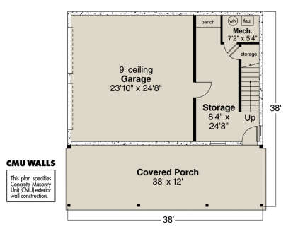 House Plan House Plan #25844 Drawing 1
