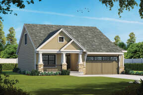 Craftsman House Plan #402-01707 Elevation Photo