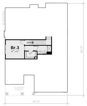 Second Floor for House Plan #402-01707