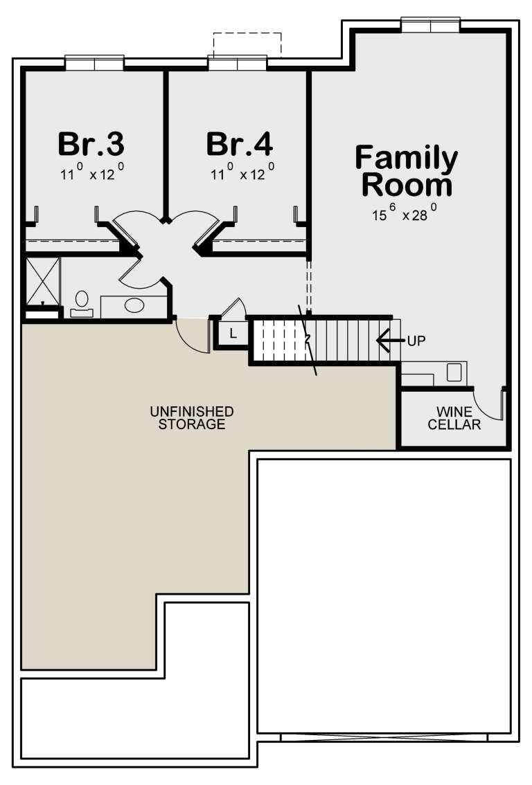House Plan House Plan #25845 Drawing 3