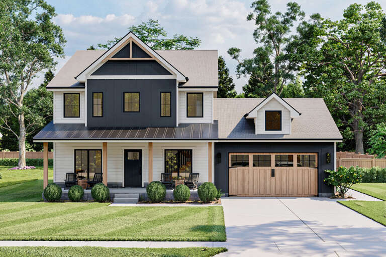 House Plan House Plan #25847 Front Elevation 
