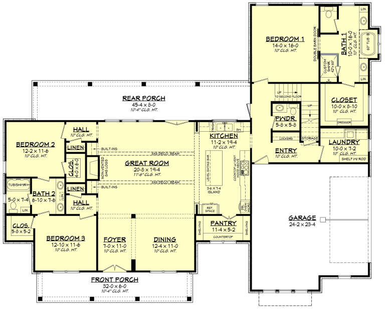 House Plan House Plan #25850 Drawing 1