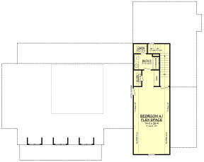 Second Floor for House Plan #041-00253
