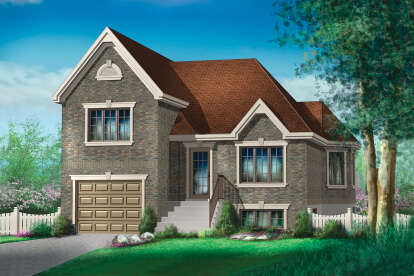 2 Bed, 2 Bath, 1514 Square Foot House Plan - #6146-00469