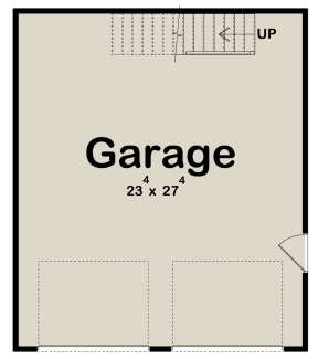 Garage Floor for House Plan #963-00583