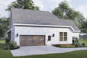 Modern Farmhouse House Plan #009-00306 Elevation Photo