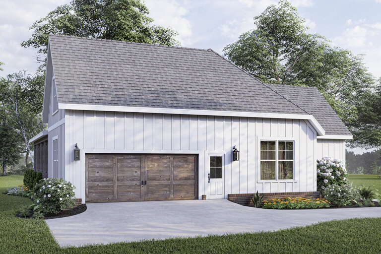 Modern Farmhouse House Plan #009-00306 Elevation Photo
