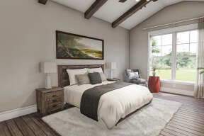 Modern Farmhouse House Plan #009-00306 Additional Photo