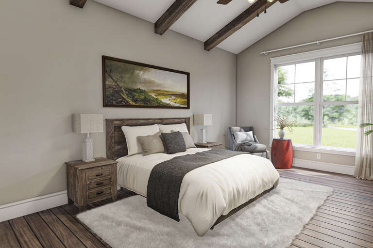 Modern Farmhouse House Plan #009-00306 Additional Photo