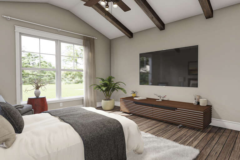 Modern Farmhouse House Plan #009-00306 Additional Photo