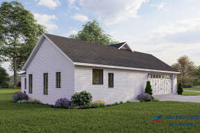 Modern Farmhouse House Plan #041-00254 Elevation Photo