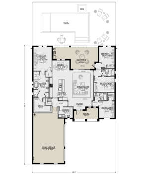 Main Floor for House Plan #5565-00076