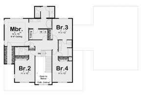 Second Floor for House Plan #963-00584