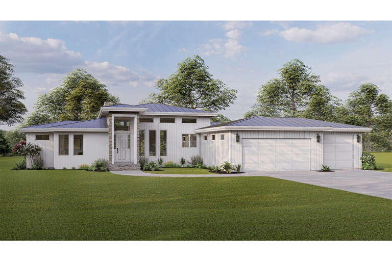 House Plan House Plan #25866 Front Elevation