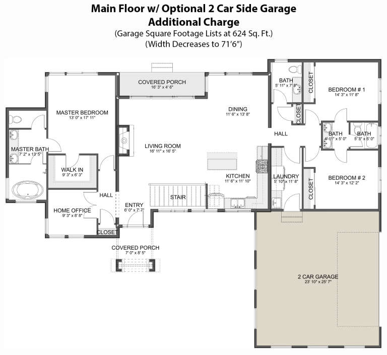 House Plan House Plan #25866 Drawing 4