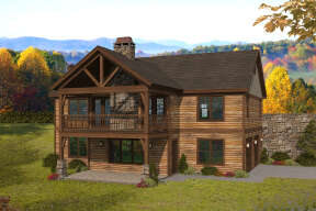 Mountain House Plan #940-00362 Elevation Photo