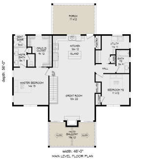 Main Floor for House Plan #940-00362