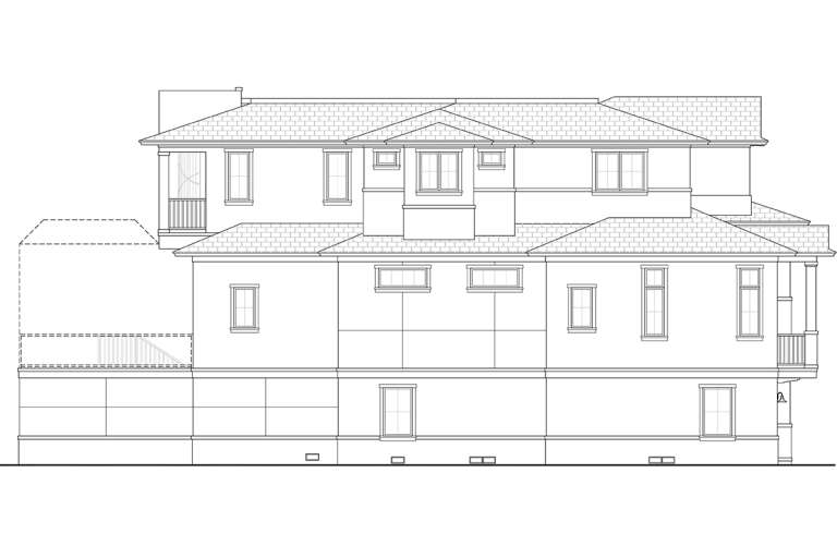 Contemporary House Plan #5565-00077 Elevation Photo