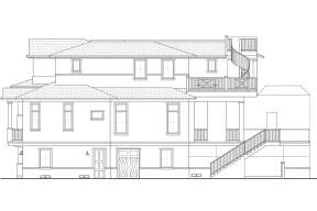 Contemporary House Plan #5565-00077 Elevation Photo