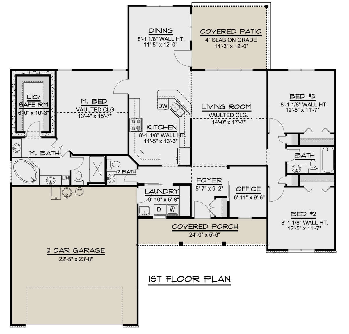 Main Floor for House Plan #5032-00113