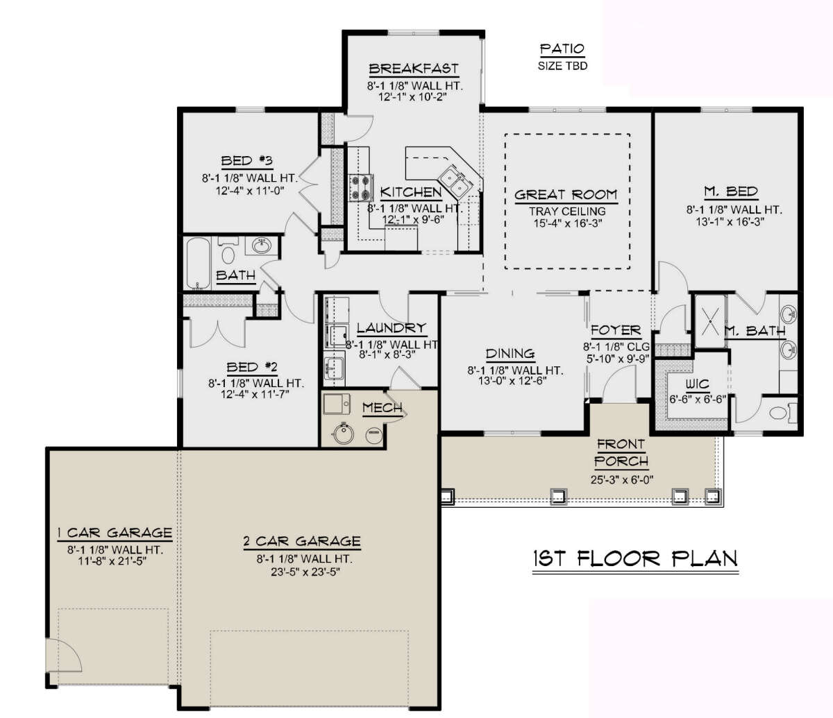 Main Floor for House Plan #5032-00114