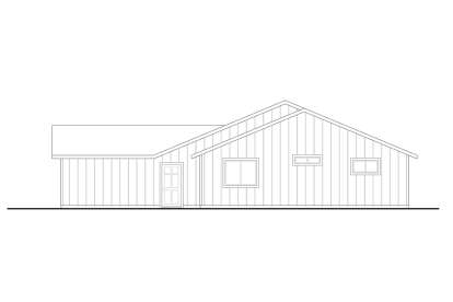 Ranch House Plan #035-00932 Elevation Photo