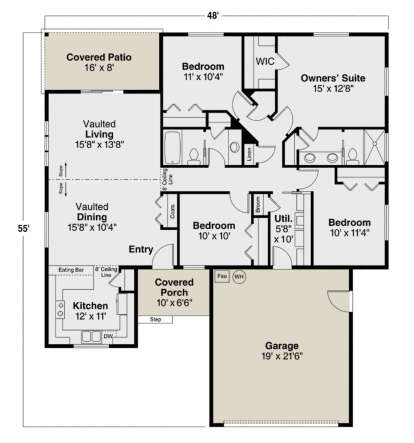 House Plan House Plan #25878 Drawing 1
