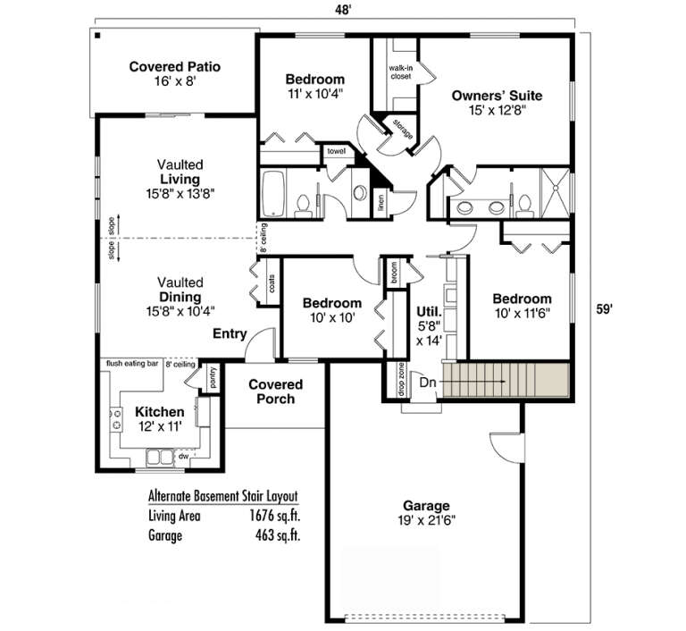 House Plan House Plan #25878 Drawing 2