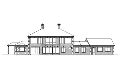 Georgian House Plan #035-00933 Elevation Photo