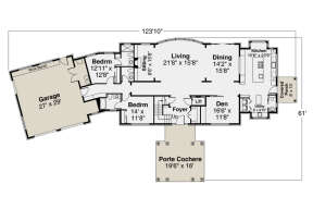 Main Floor for House Plan #035-00933