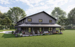 Barn House Plan #5032-00117 Elevation Photo