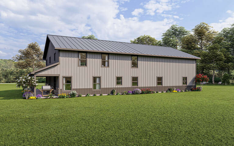 Barn House Plan #5032-00117 Elevation Photo