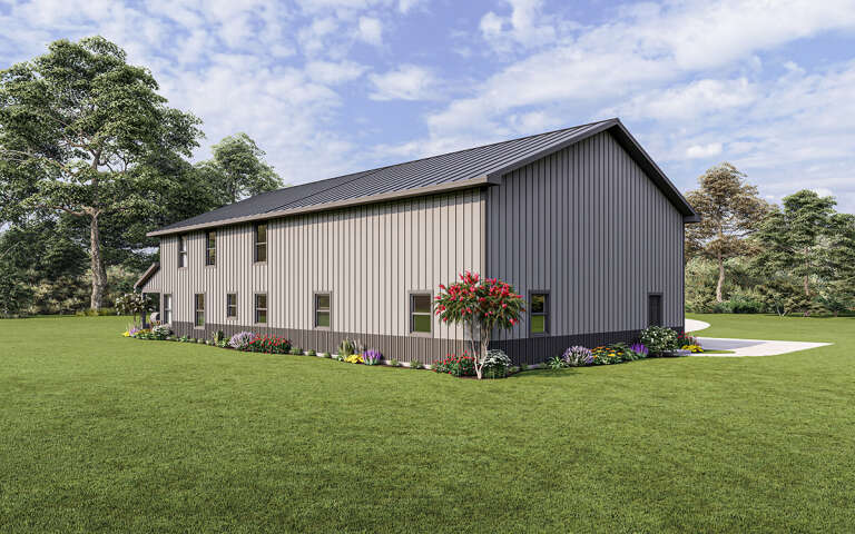 Barn House Plan #5032-00117 Elevation Photo