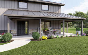 Barn House Plan #5032-00117 Elevation Photo