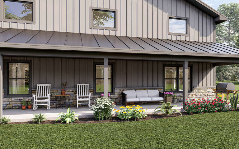 Barn House Plan #5032-00117 Elevation Photo