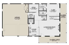 Main Floor for House Plan #5032-00117