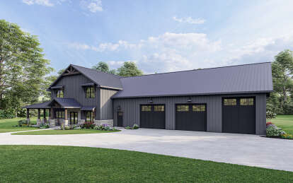 Barn House Plan #5032-00119 Elevation Photo