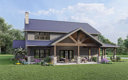 Barn House Plan #5032-00119 Elevation Photo