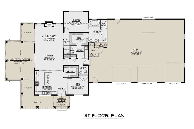House Plan House Plan #25882 Drawing 1