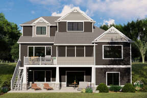 Craftsman House Plan #5032-00120 Elevation Photo