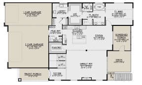 Main Floor for House Plan #5032-00120