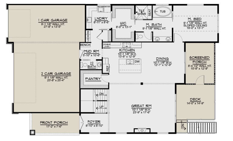 House Plan House Plan #25883 Drawing 1